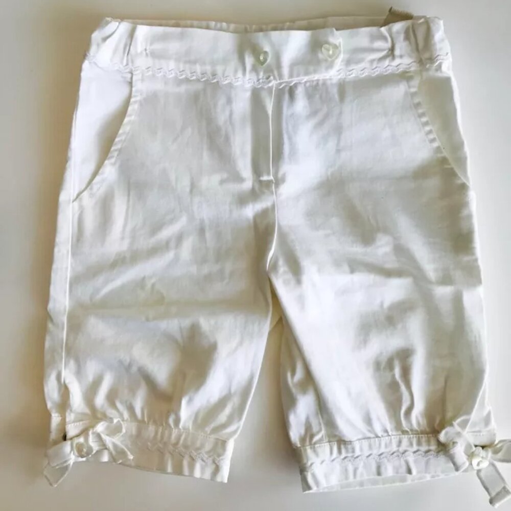 La Stupenderia Italian Designer Kids Girls Shorts Bermudas Sz4-6